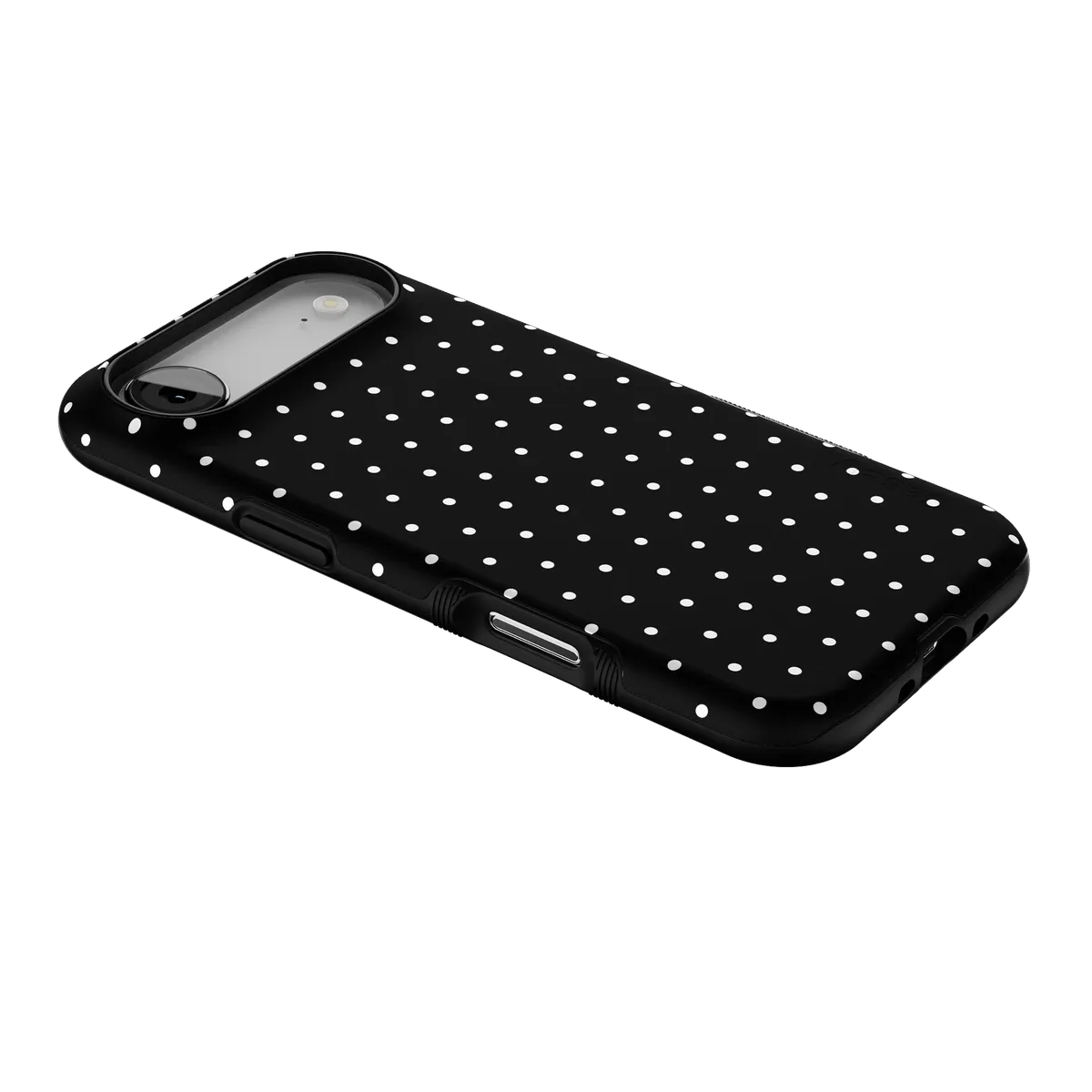 On the Dot | White Polka Dot Case