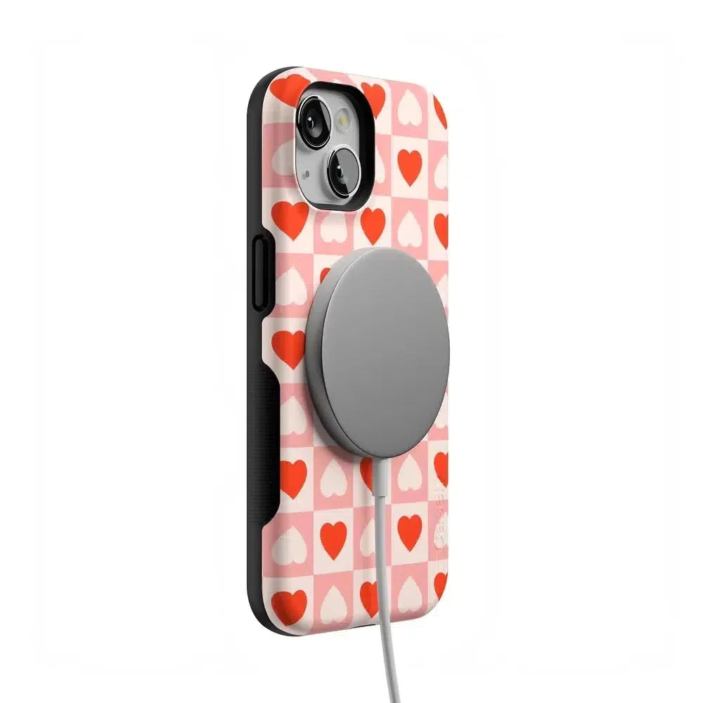 King of My Heart | Checkered Hearts Case Phone Case Casetry