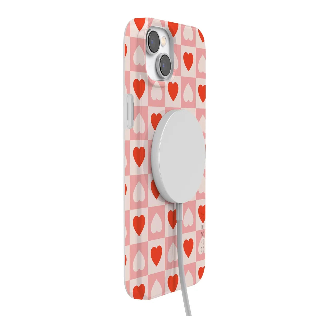 King of My Heart | Checkered Hearts Case Phone Case Casetry