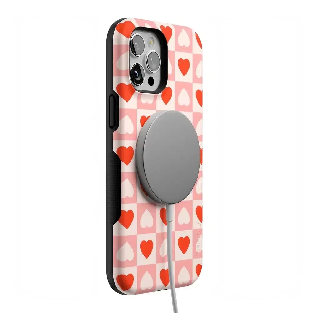 King of My Heart | Checkered Hearts Case Phone Case Casetry