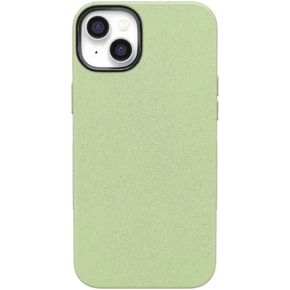 Kiwi Kiss | Matcha Green Shimmer Case iPhone Case get.casely Bold + MagSafe® iPhone 14 Plus