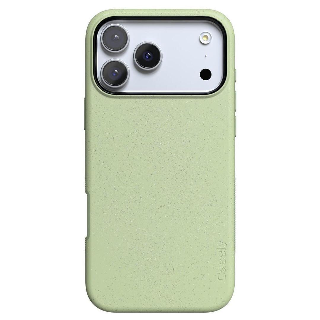Kiwi Kiss | Matcha Green Shimmer Case iPhone Case get.casely Bold + MagSafe® iPhone 17 Pro Max