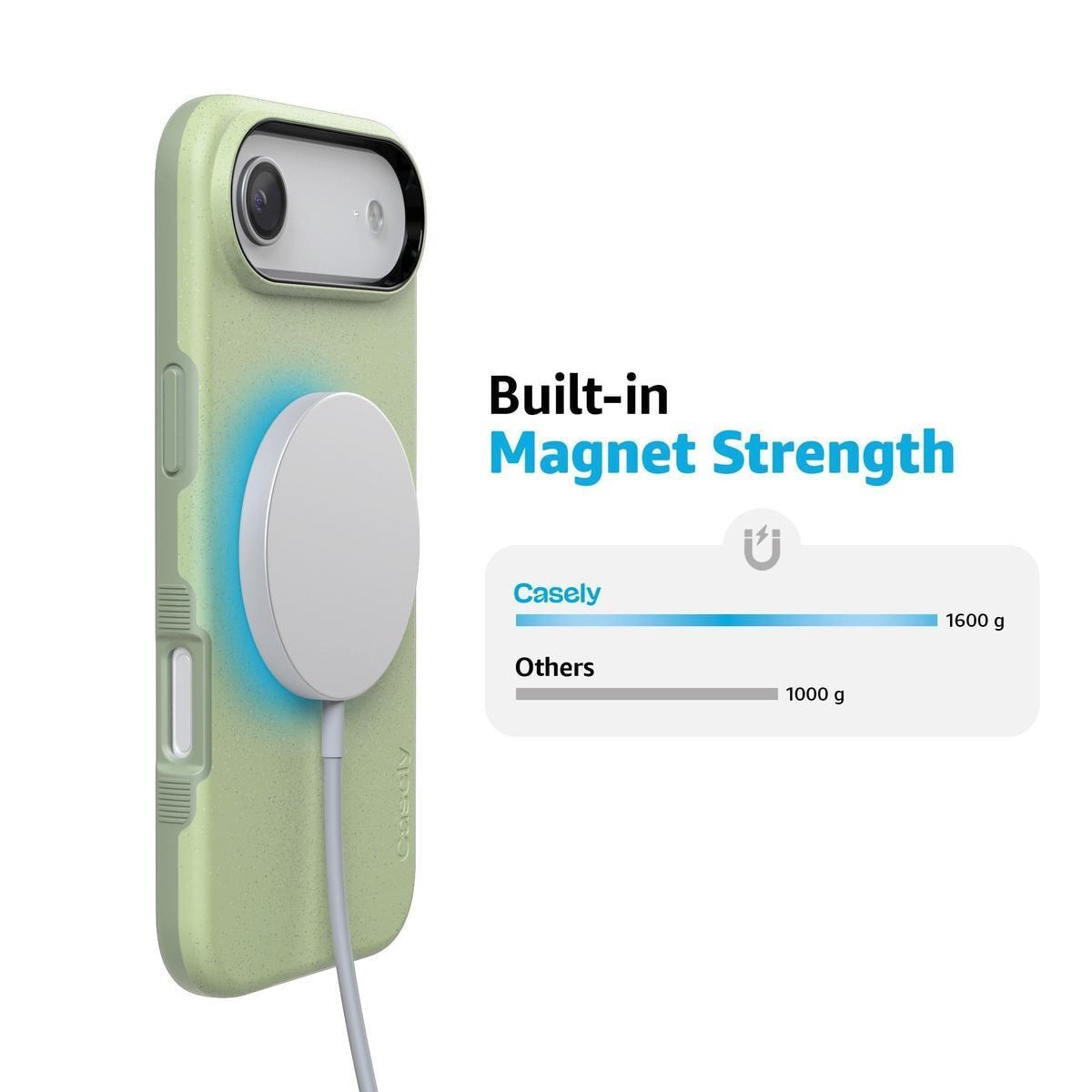 Kiwi Kiss | Matcha Green Shimmer Case iPhone Case get.casely