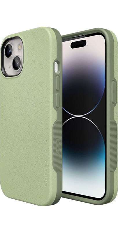 Kiwi Kiss | Matcha Green Shimmer Case iPhone Case get.casely