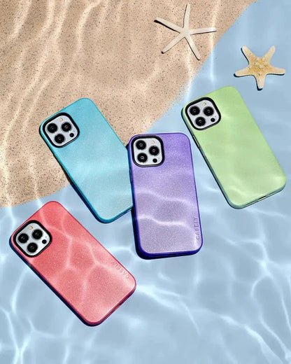 Kiwi Kiss | Matcha Green Shimmer Case iPhone Case get.casely