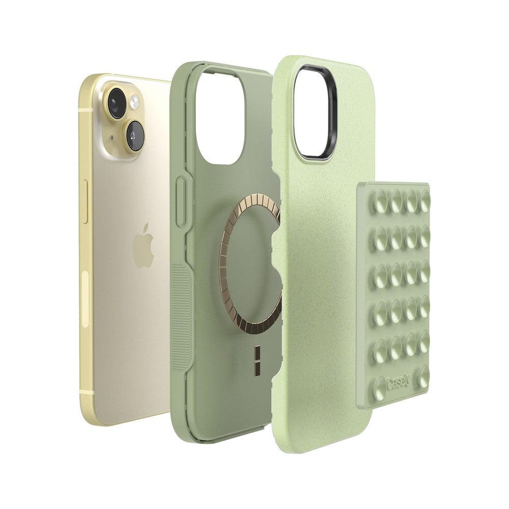 Kiwi Kiss | Matcha Green Shimmer Grippy Grippy get.casely
