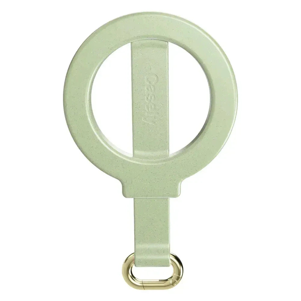 Kiwi Kiss | Matcha Green Shimmer MagRing+ with Keychain MagRing+ get.casely