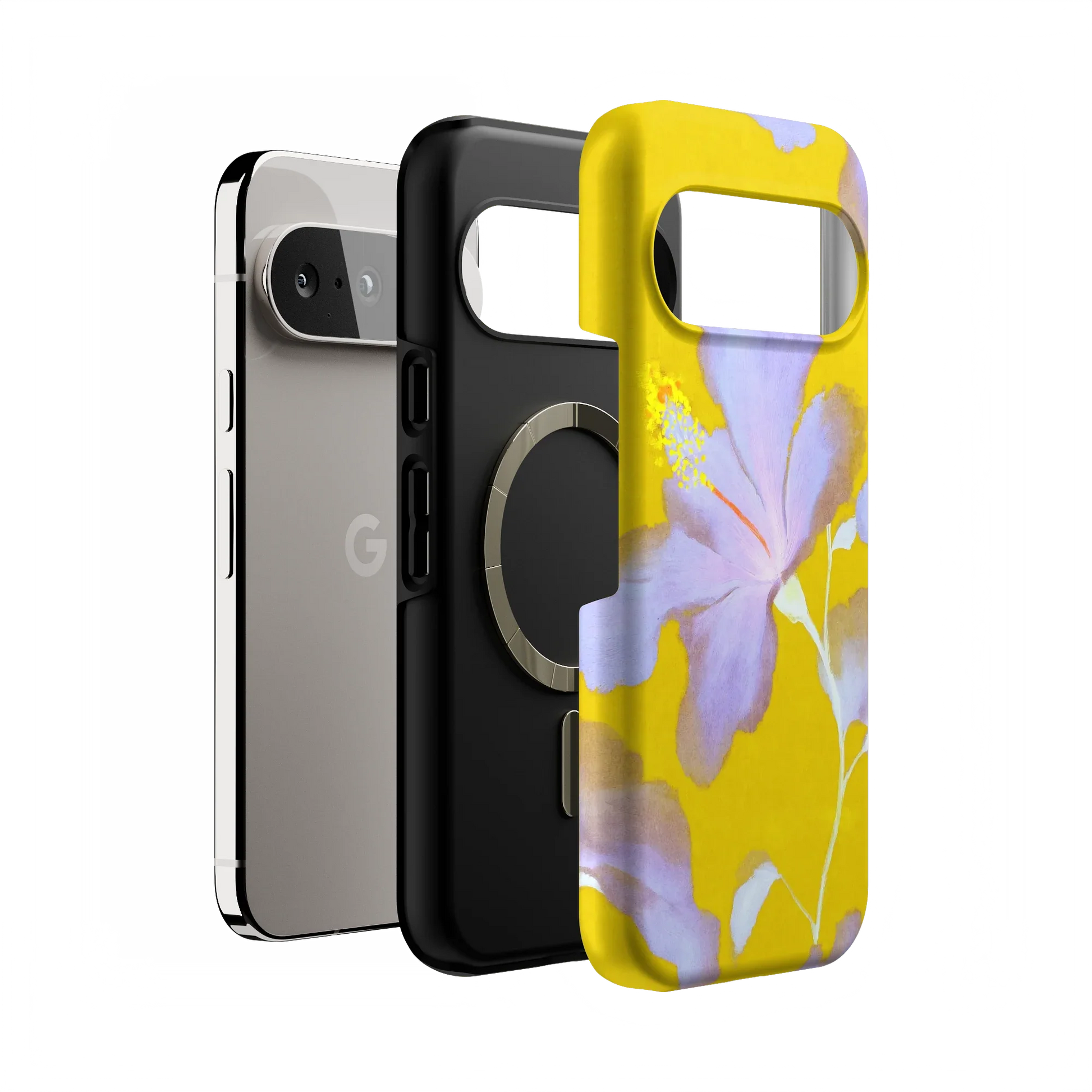 Hibiscus Haze | Painted Floral Case