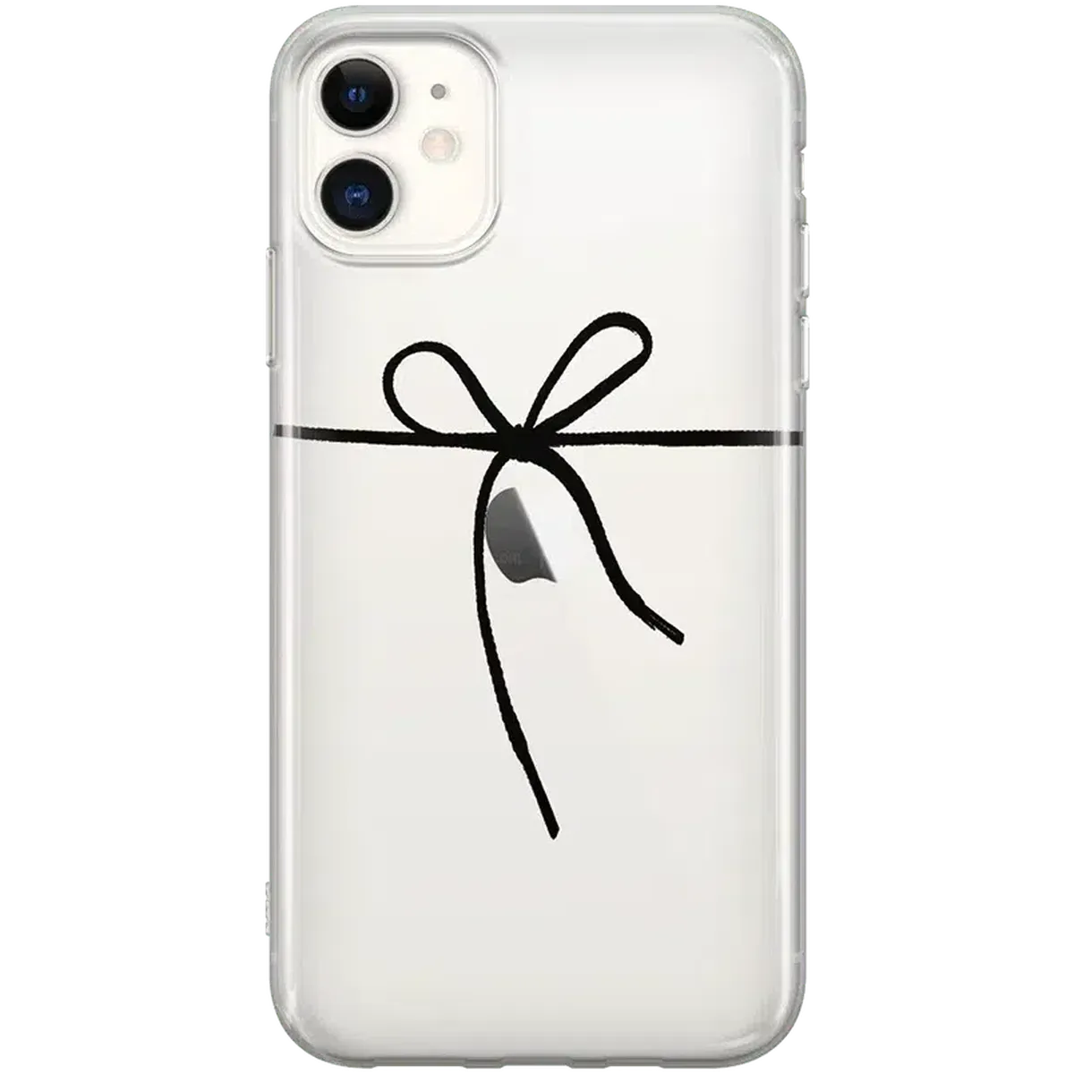 Knot Over U | Clear Ribbon Case iPhone Case get.casely Classic iPhone 11