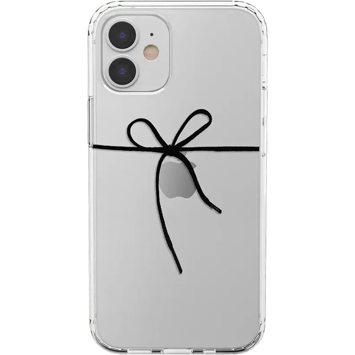 Knot Over U | Clear Ribbon Case iPhone Case get.casely Classic iPhone 12