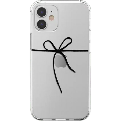 Knot Over U | Clear Ribbon Case iPhone Case get.casely Classic iPhone 12