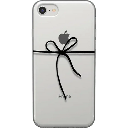 Knot Over U | Clear Ribbon Case iPhone Case get.casely Classic iPhone 6/7/8