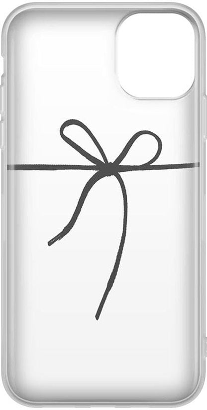 Knot Over U | Clear Ribbon Case iPhone Case get.casely