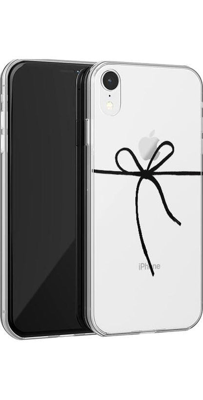 Knot Over U | Clear Ribbon Case iPhone Case get.casely