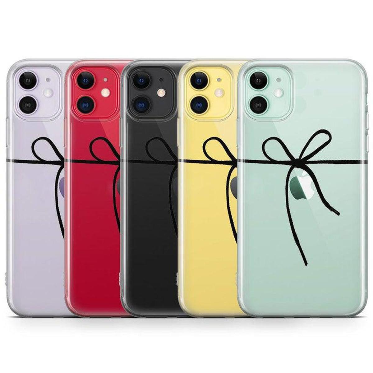Knot Over U | Clear Ribbon Case iPhone Case get.casely