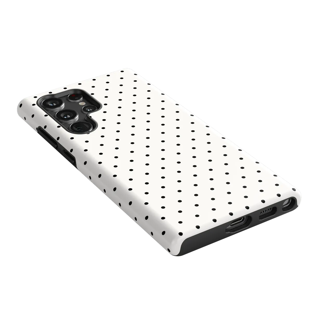 On the Dot | Black Polka Dot Case