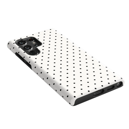 On the Dot | Black Polka Dot Case