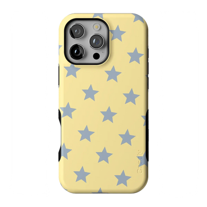 Shine Bright | Butter Yellow Stars Case - iPhone 16 Pro