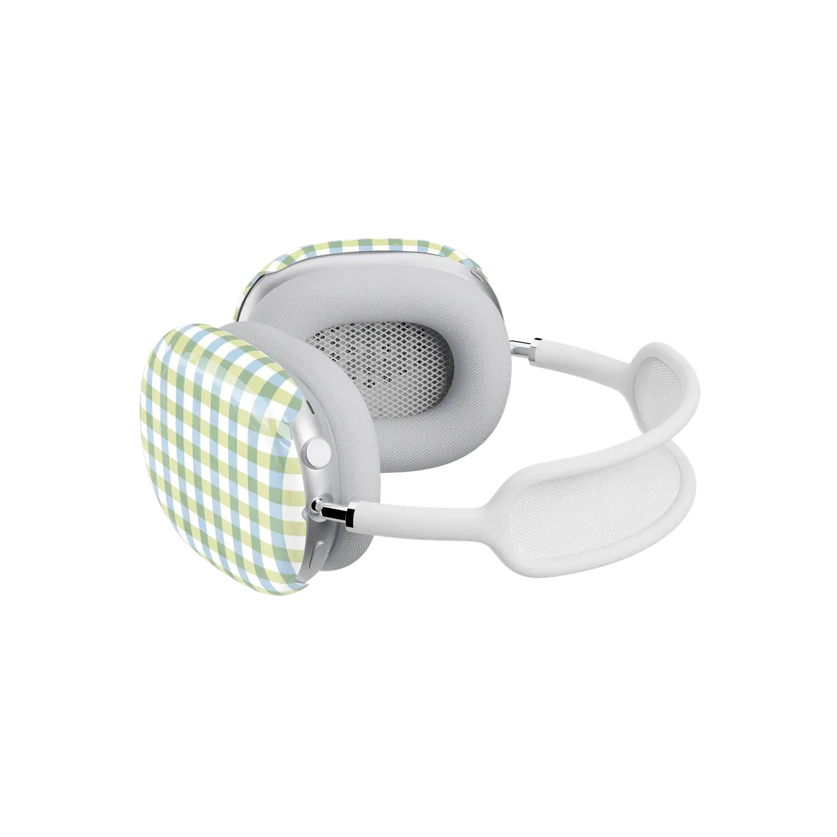 Pastel Picnic | Blue & Green Gingham AirPods Max Case