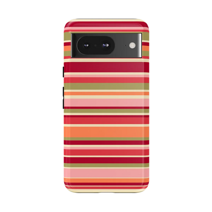 Citrus Stripes | Poolside Print Case - Google Pixel 8