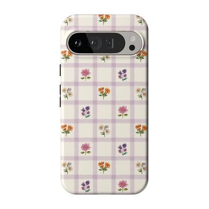 Meadow Check | Floral Gingham Case