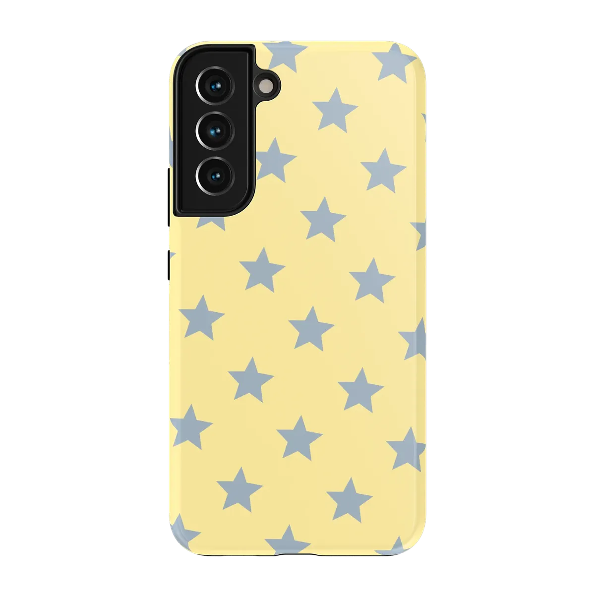 Shine Bright | Butter Yellow Stars Case - Galaxy S22 Plus