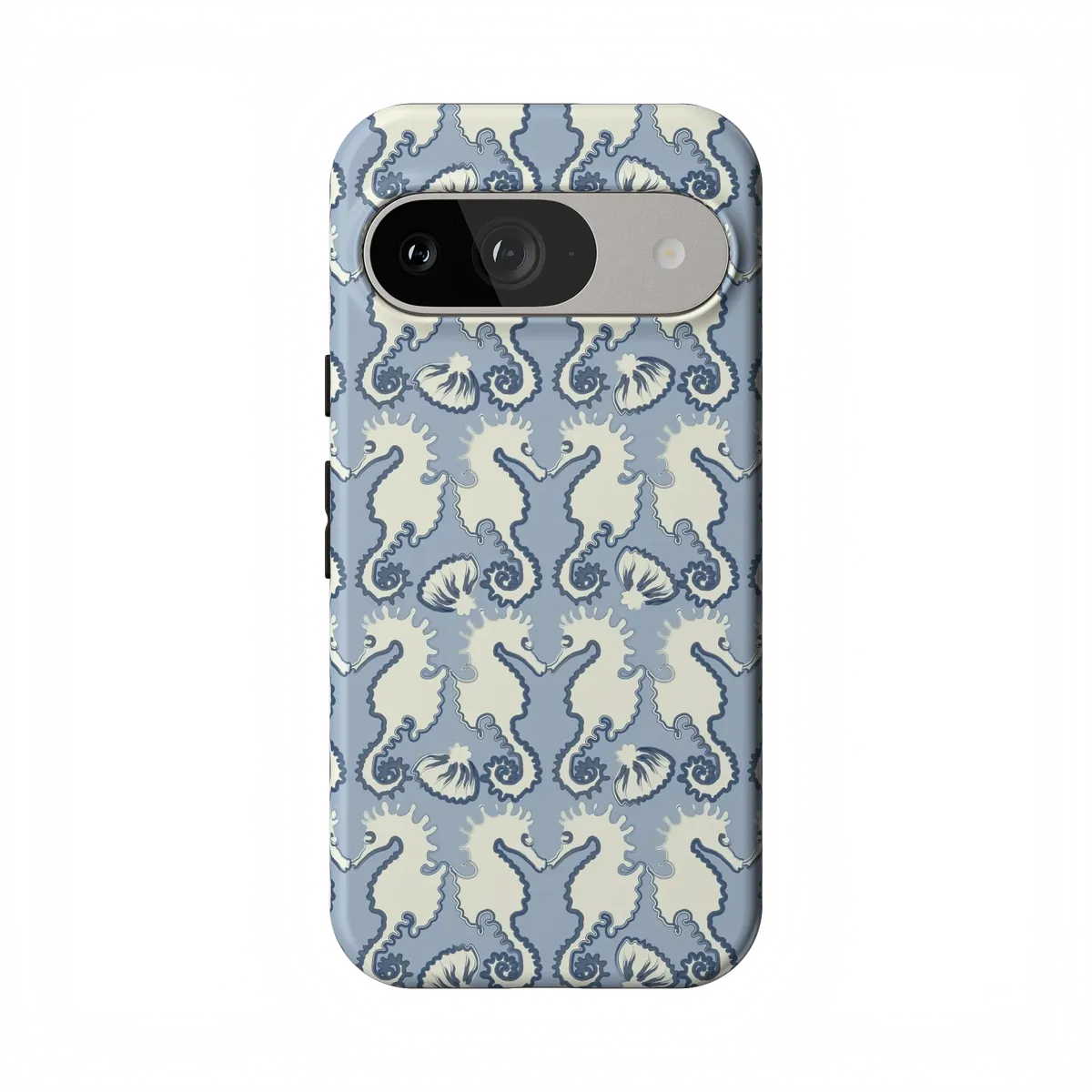 Seahorse Drift | Coastal Blues Case - Google Pixel 9