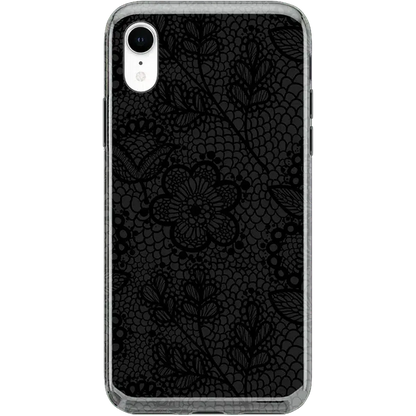 Lace Me Up | Black Floral Case iPhone Case get.casely