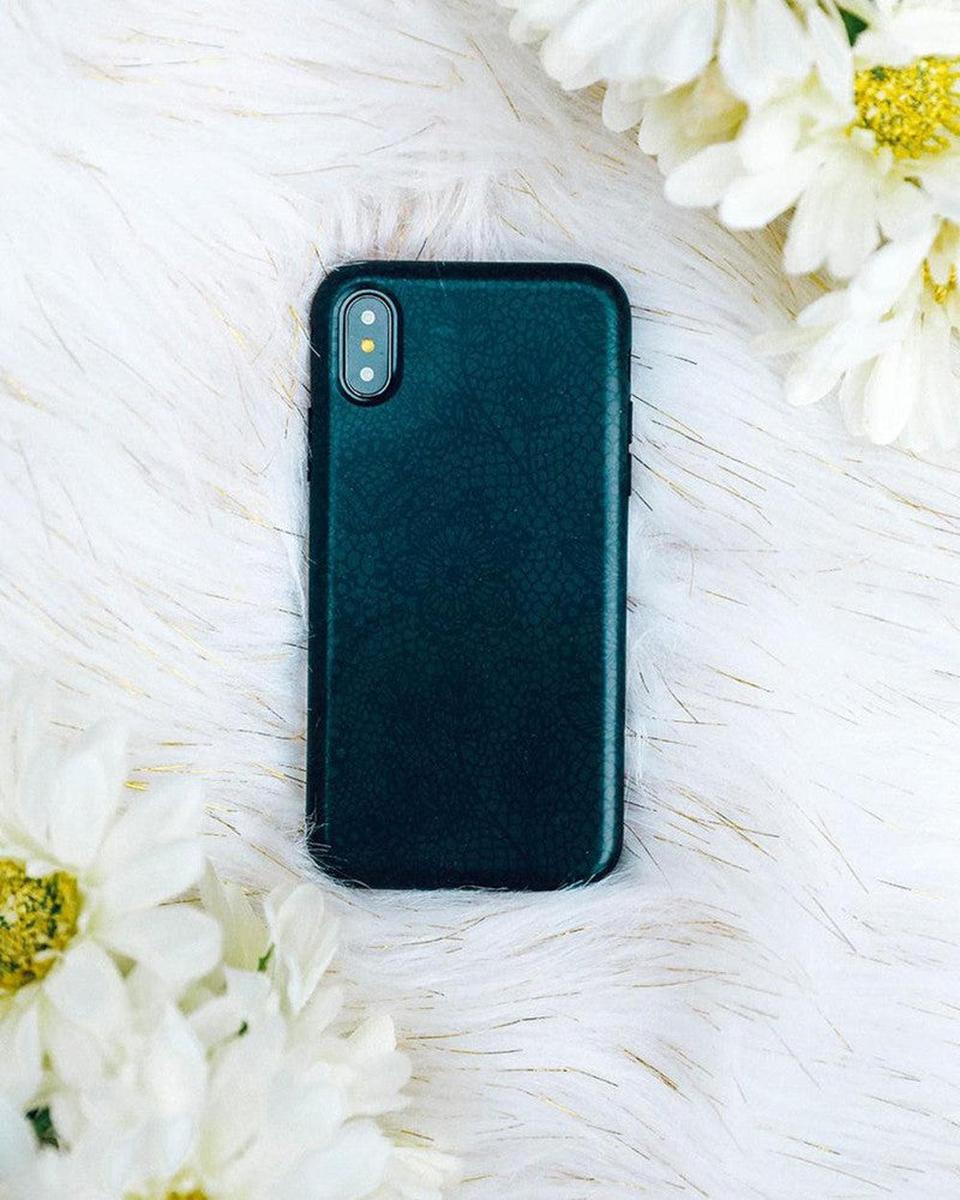 Lace Me Up | Black Floral Case iPhone Case get.casely
