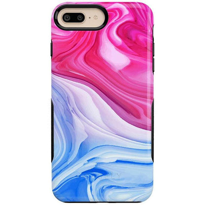 Land & Sea | Marble Swirl iPhone Case iPhone Case get.casely Bold iPhone 6/7/8 Plus