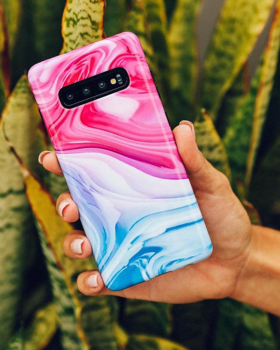 Land & Sea | Marble Swirl iPhone Samsung Case Samsung Case get.casely