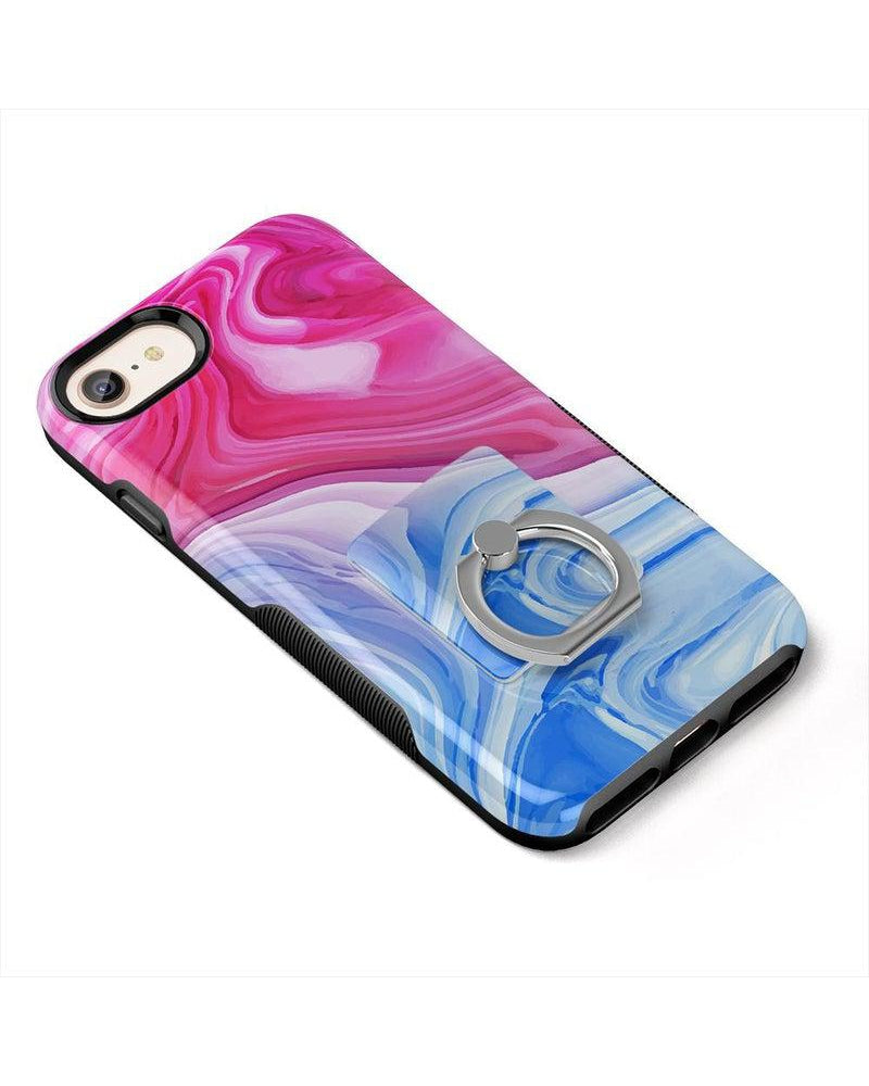 Land & Sea | Marble Swirl Phone Ring Phone Ring get.casely