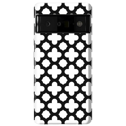 Lattice Tile | High Contrast Design Case Phone Case Casetry Essential Google Pixel 6 Pro