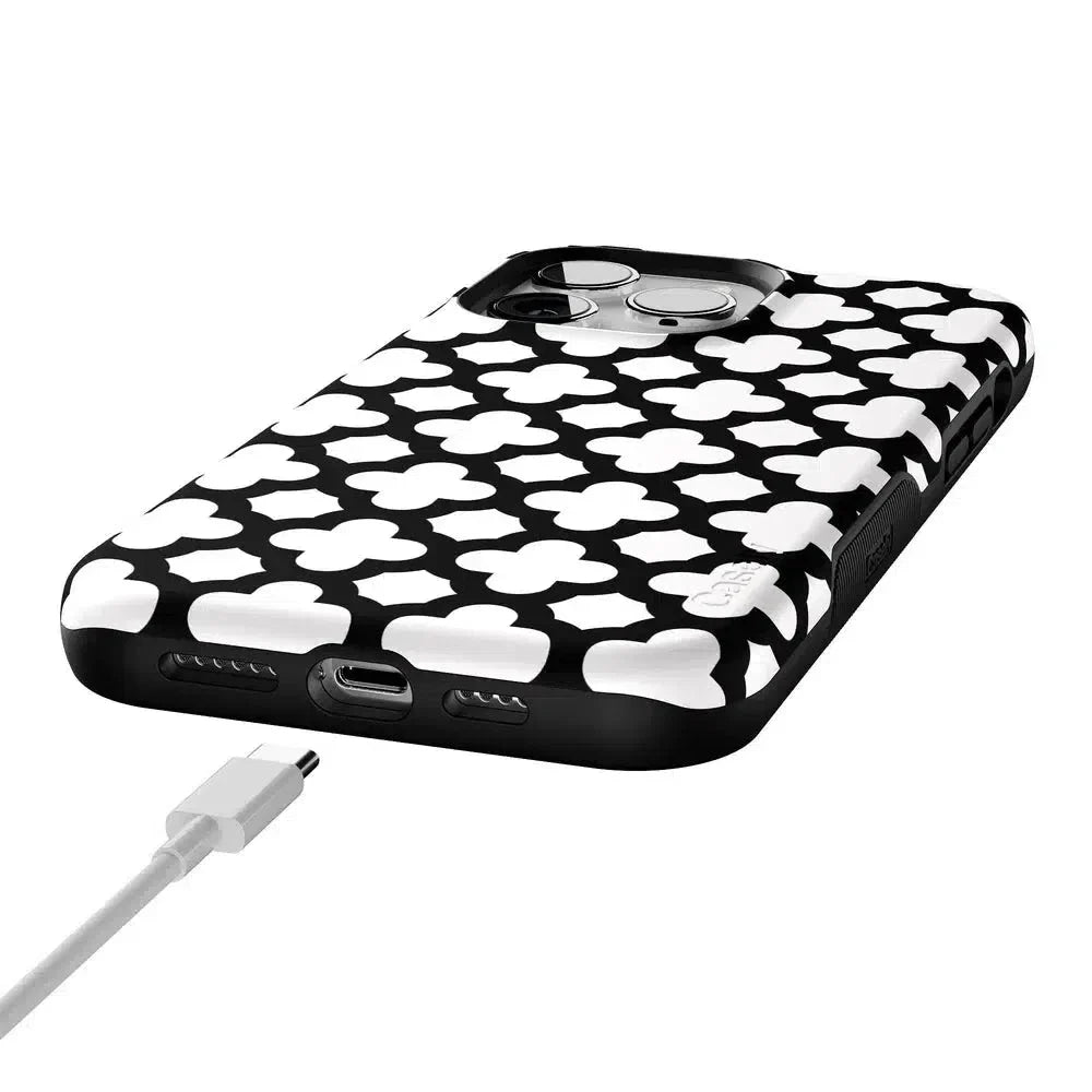 Lattice Tile | High Contrast Design Case Phone Case Casetry
