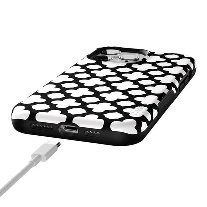 Lattice Tile | High Contrast Design Case Phone Case Casetry