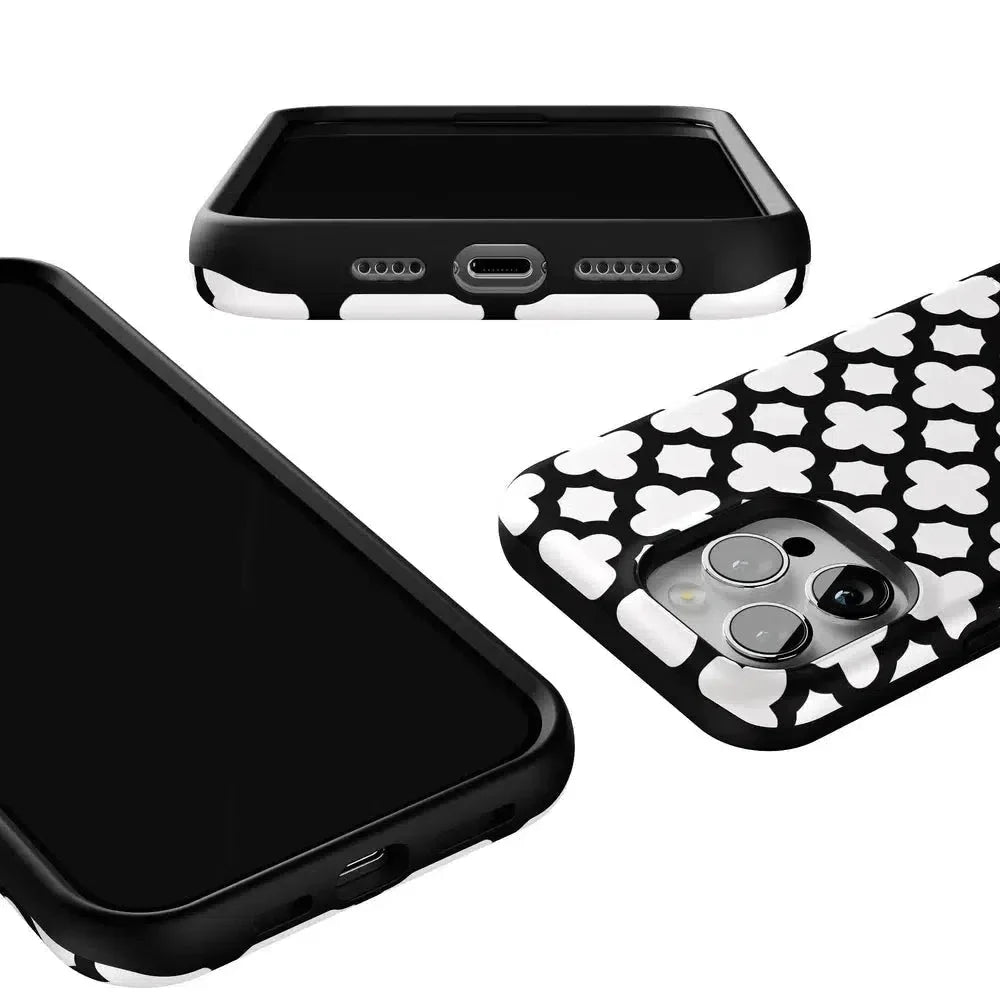 Lattice Tile | High Contrast Design Case Phone Case Casetry