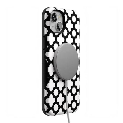 Lattice Tile | High Contrast Design Case Phone Case Casetry