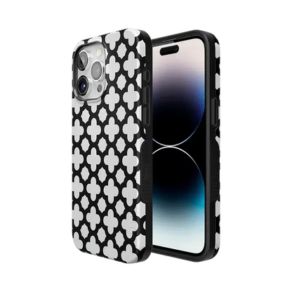 Lattice Tile | High Contrast Design Case Phone Case Casetry