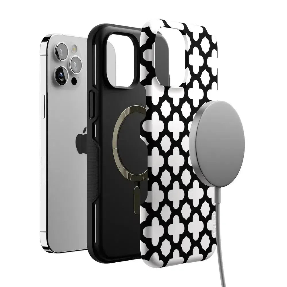 Lattice Tile | High Contrast Design Case Phone Case Casetry
