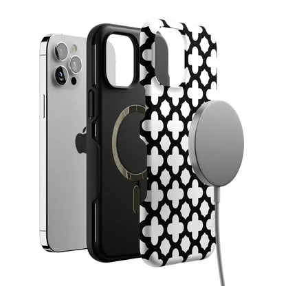 Lattice Tile | High Contrast Design Case Phone Case Casetry