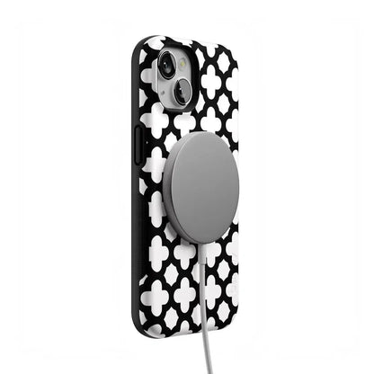 Lattice Tile | High Contrast Design Case Phone Case Casetry