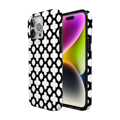 Lattice Tile | High Contrast Design Case Phone Case Casetry