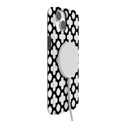 Lattice Tile | High Contrast Design Case Phone Case Casetry