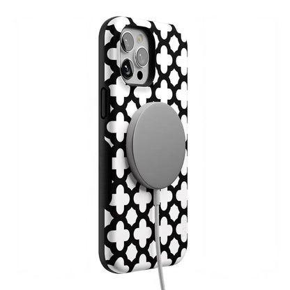 Lattice Tile | High Contrast Design Case Phone Case Casetry