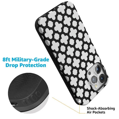 Lattice Tile | High Contrast Design Case Phone Case Casetry