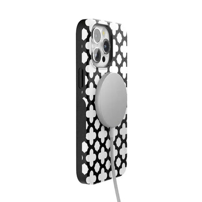 Lattice Tile | High Contrast Design Case Phone Case Casetry