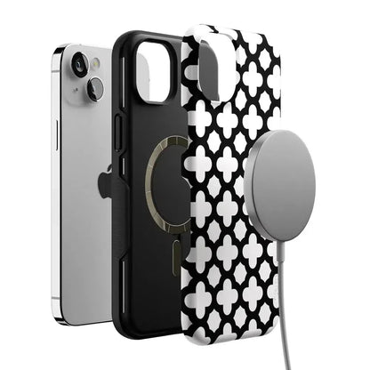 Lattice Tile | High Contrast Design Case Phone Case Casetry