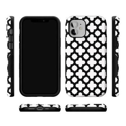 Lattice Tile | High Contrast Design Case Phone Case Casetry