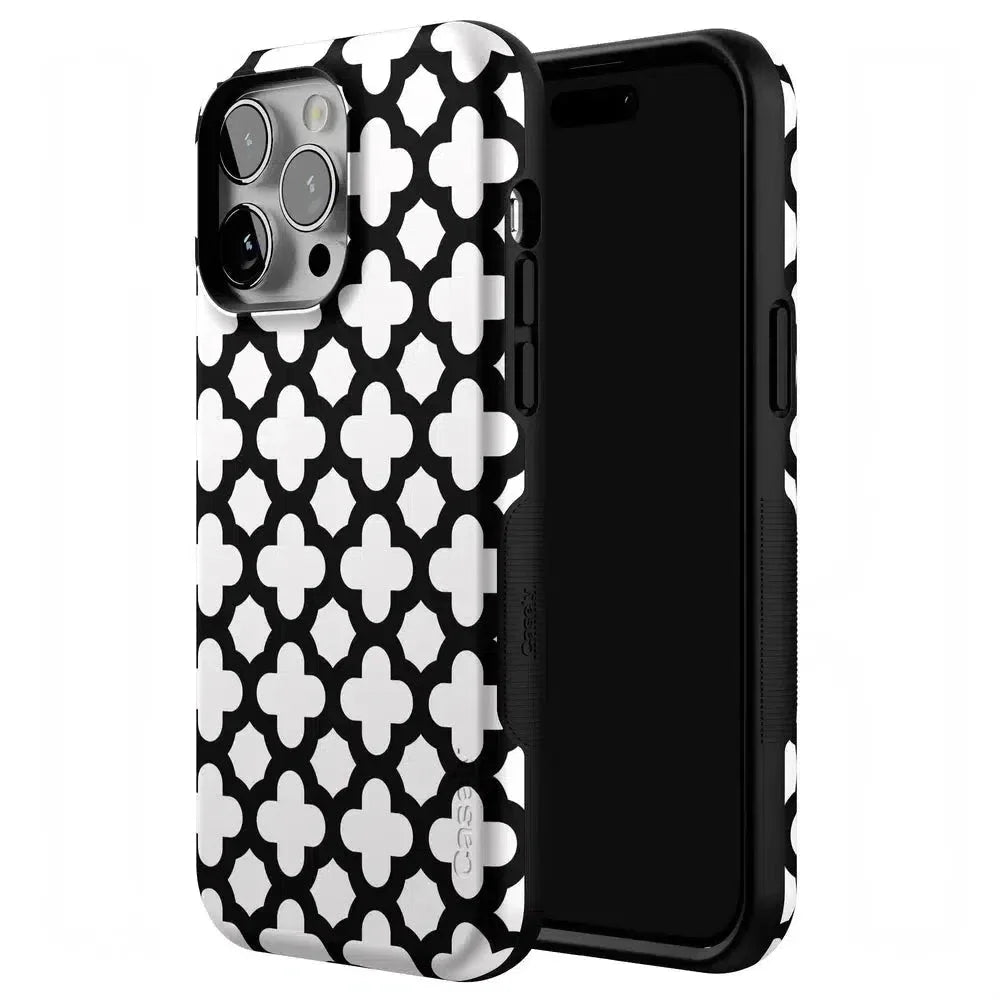 Lattice Tile | High Contrast Design Case Phone Case Casetry
