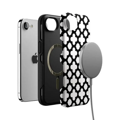 Lattice Tile | High Contrast Design Case Phone Case Casetry